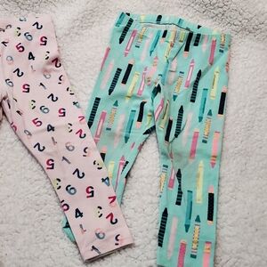 Bundle of Colorful Kids Leggings. (Any 3 Girls Leggings In my Closet  For $10)